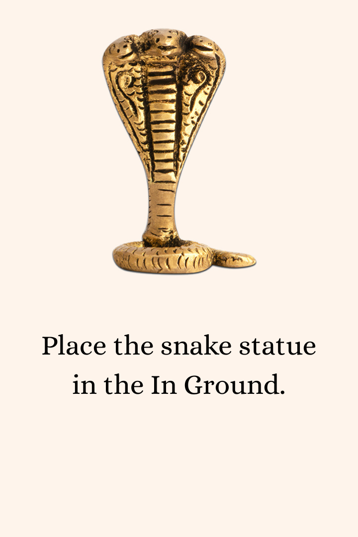 VASTU VARDAN BRASS SNAKE PACK OF 3