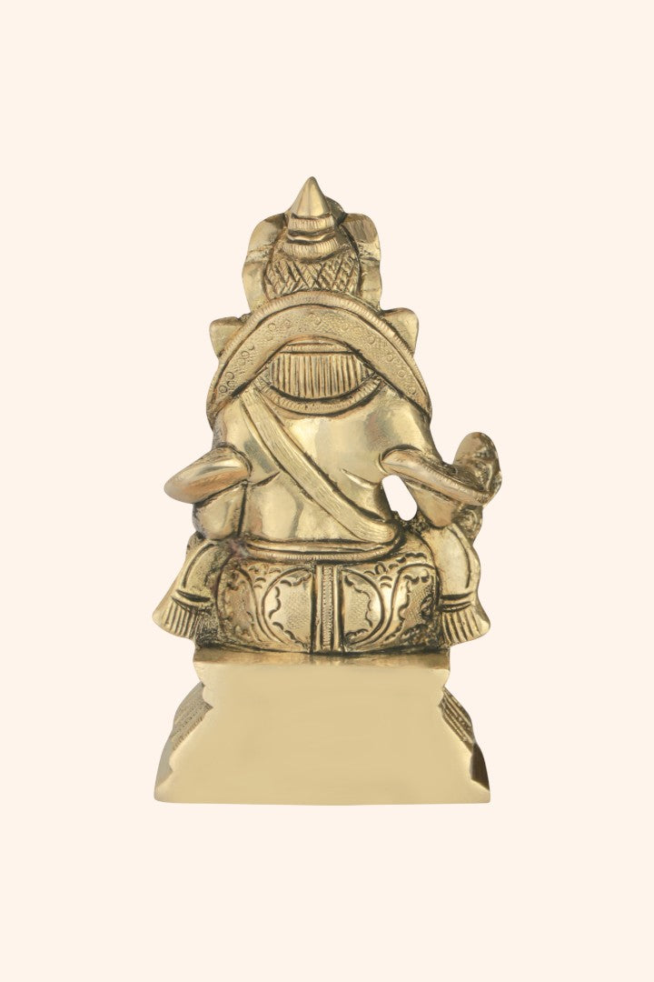 VASTU VARDAN BRASS KUBER JI 3.5 INCH (APPROX)