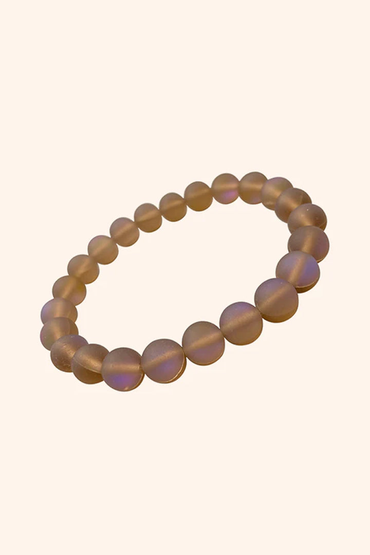AURA QUARTZ BROWN BRACELET -  Daily Wear , Promotes Strength & Resilience