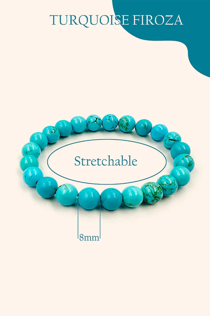TURQUOISE FIROZA BRACELET - Communication & Healing