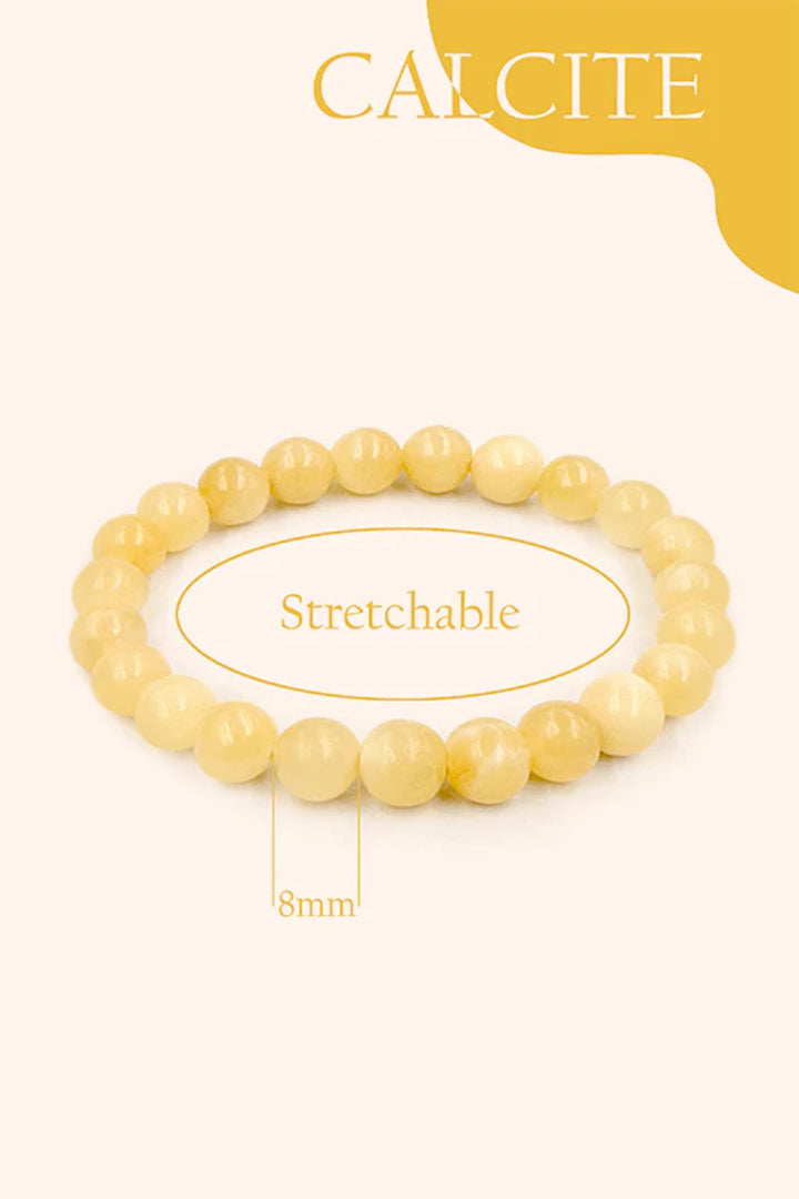 CALCITE BRACELET - Confidence, Positivity & Personal Growth