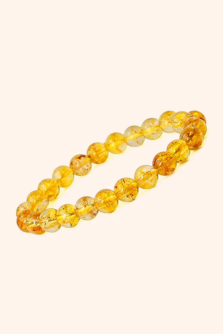 NATURAL CITRINE BRACELET - Wealth, Confidence & Positivity
