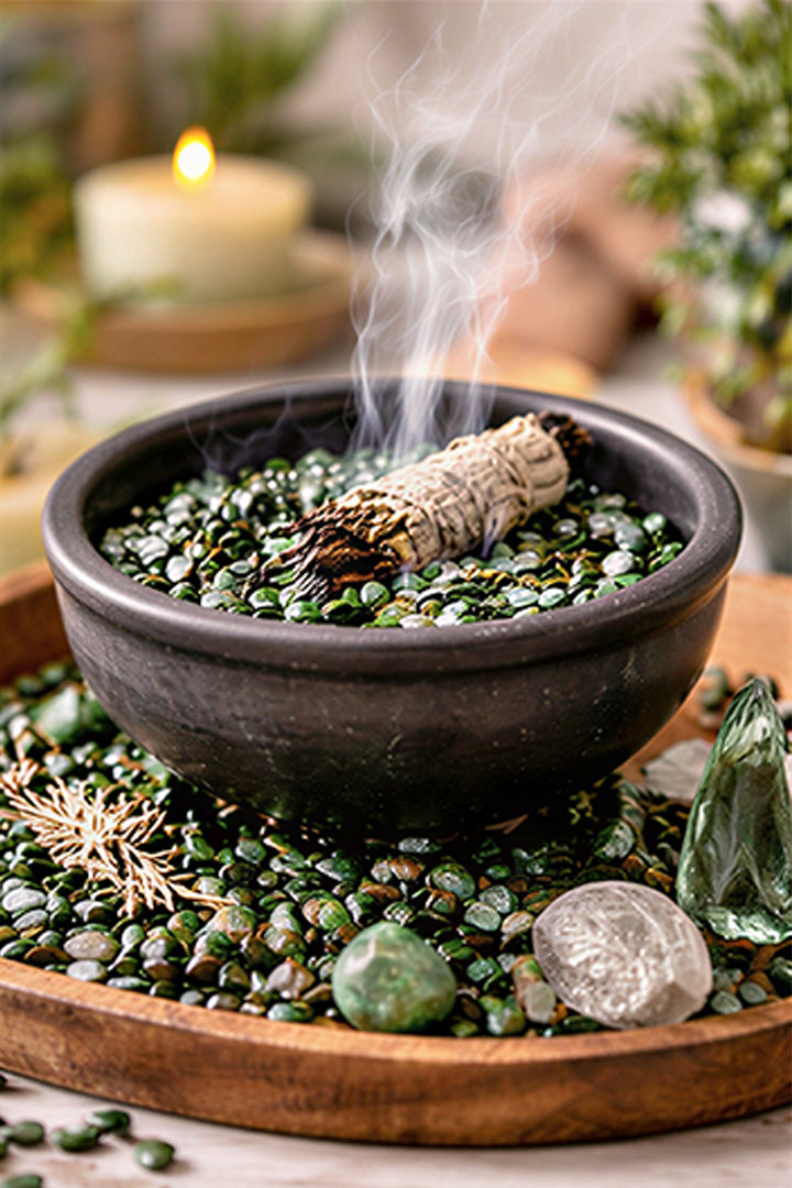 EMERALD CRYSTAL CHIPS - Premium Quality for Crafting & Energy Work