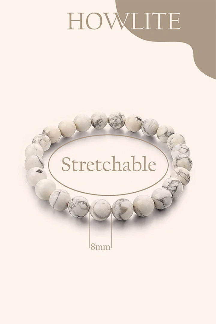 HOWLITE BRACELET - Calmness & Emotional Balance