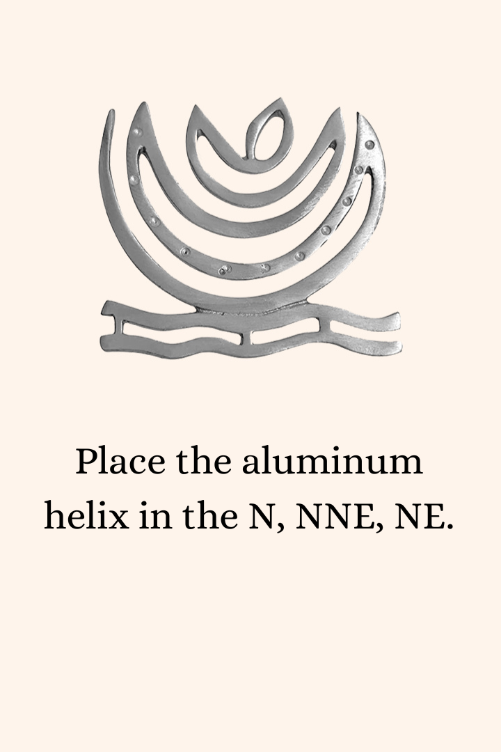 VASTU VARDAN ALUMINIUM HELIX 4 INCH PACK OF 3