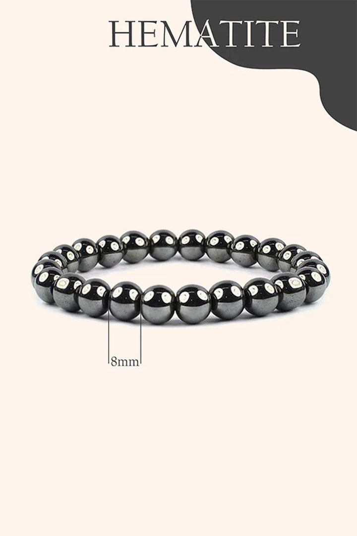 HEMATITE BRACELET - Grounding & Inner Strength