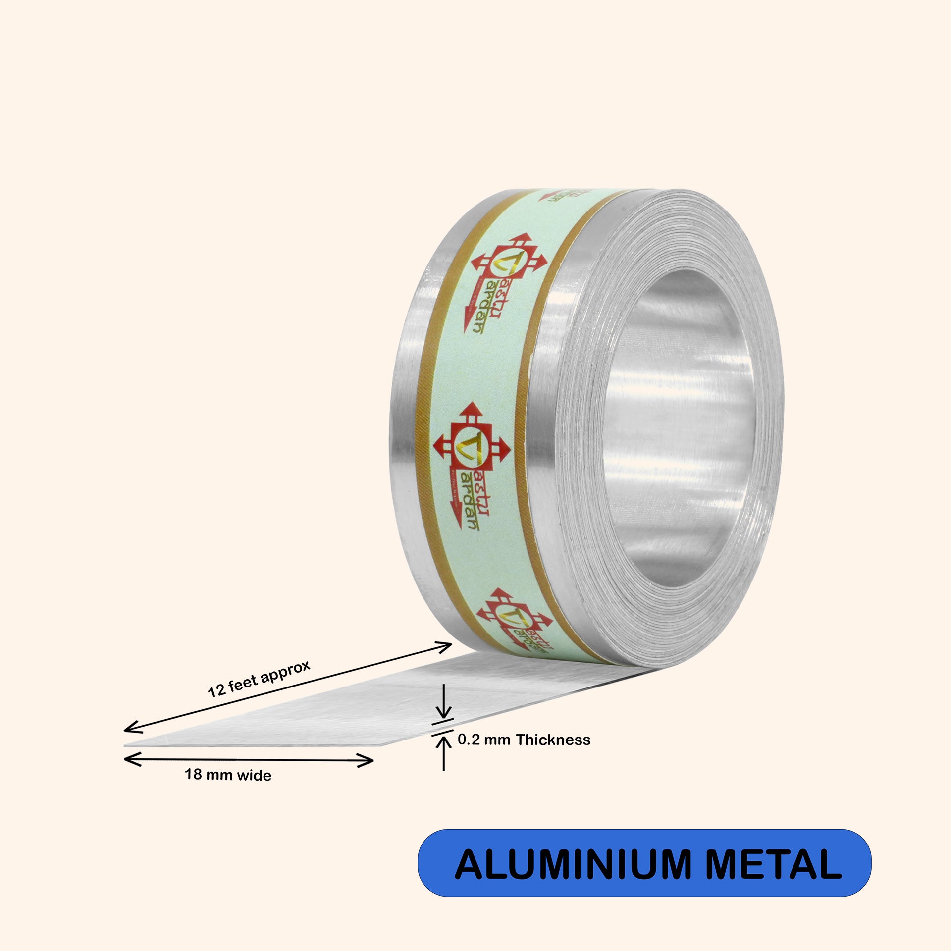 VASTU VARDAN 12 FEET 0.75 INCH ALUMINIUM STRIP