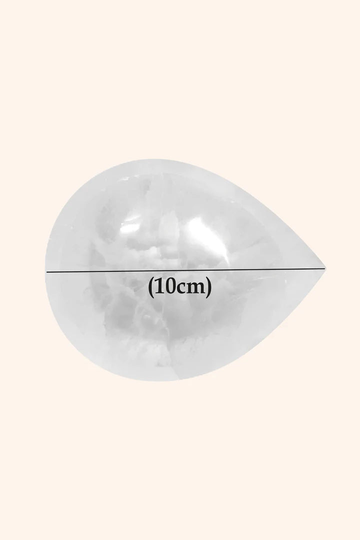 10CM - DIYA SHAPE CRYSTAL BOWL - for Living room décor display & Entrance area