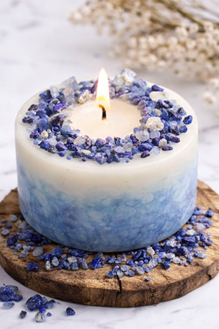 LAPIS LAZULI CRYSTAL CHIPS -For Healing, Décor & Energy Balance
