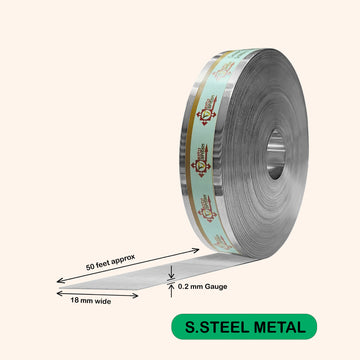 VASTU VARDAN 50 FEET 0.75 INCH STAINLESS STEEL STRIP
