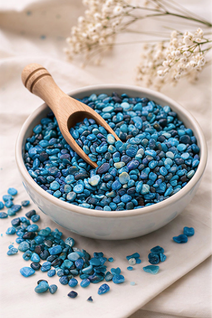 SODALITE CRYSTAL CHIPS - Supports clear communication &  self-expression