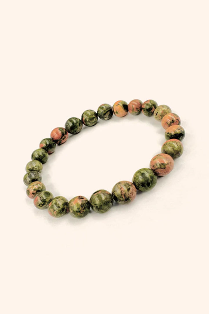 UNAKITE BRACELET - Emotional Healing & Balance