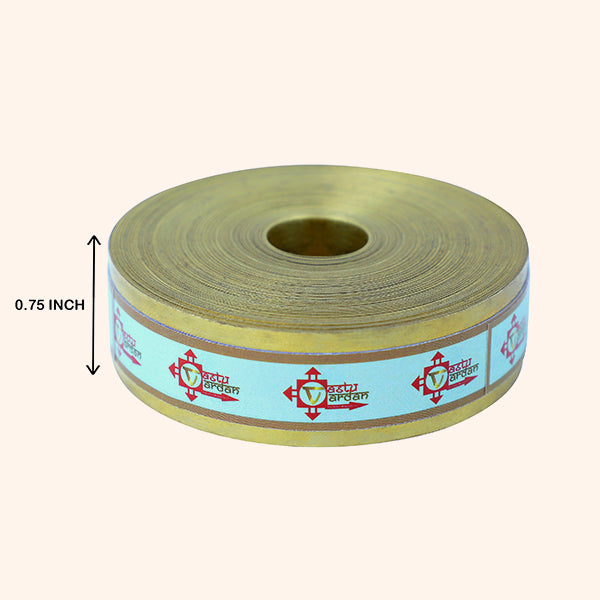 VASTU VARDAN 50 FEET 0.75 INCH BRASS STRIP