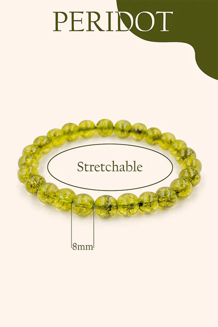 PERIDOT BRACELET - Wearable Energy of Confidence & Healing