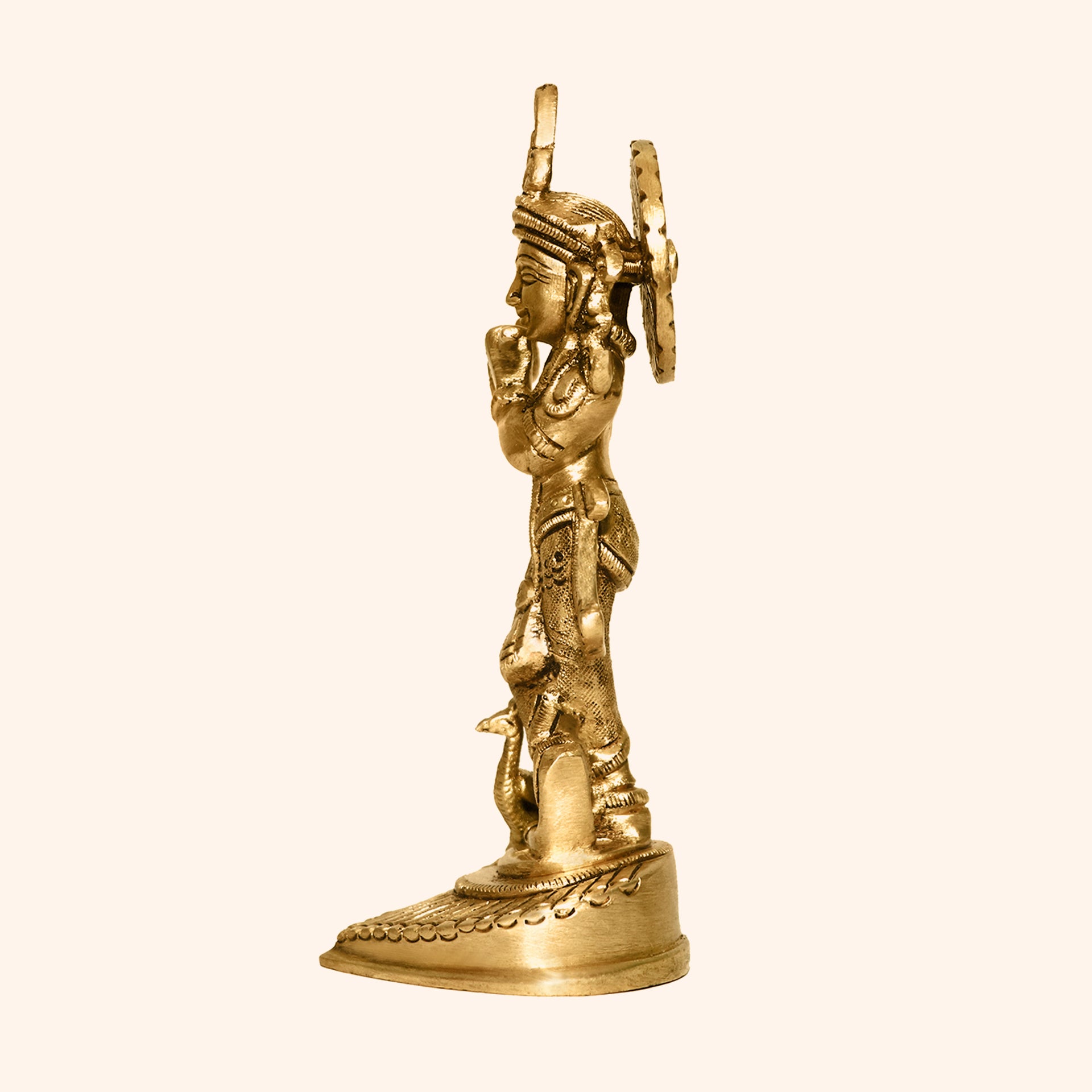 VASTU VARDAN BRASS KRISHNA JI STATUE
