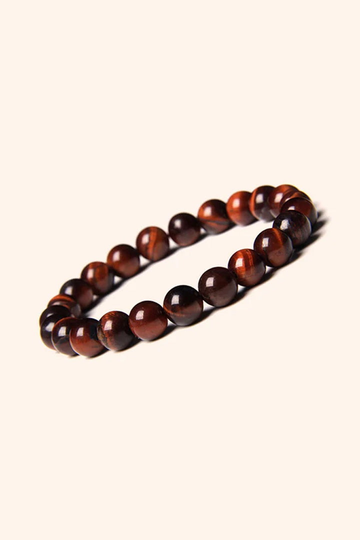 RED TIGER EYE BRACELET - Confidence, Energy & Focus