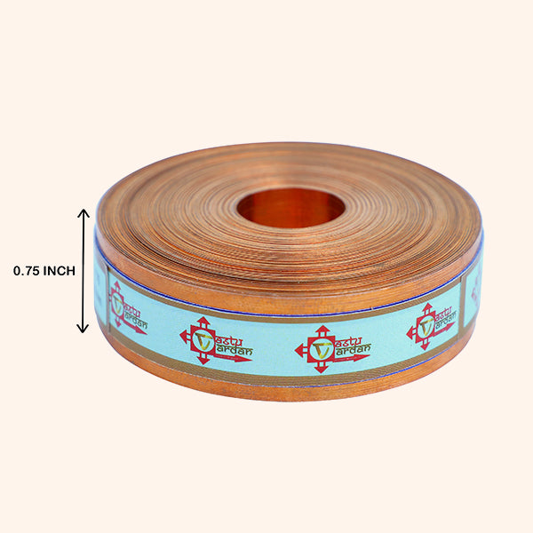 VASTU VARDAN 50 FEET 0.75 INCH COPPER STRIP