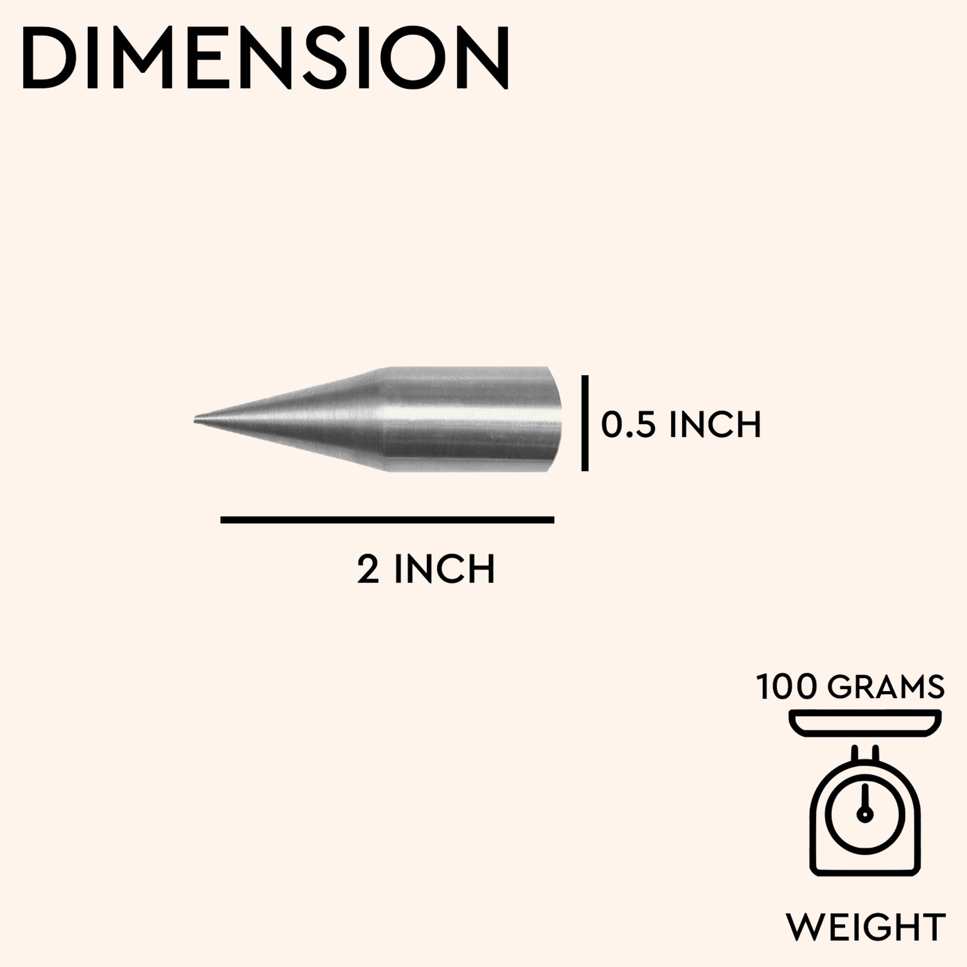 VASTU VARDAN STAINLESS STEEL KILAK 2 INCH