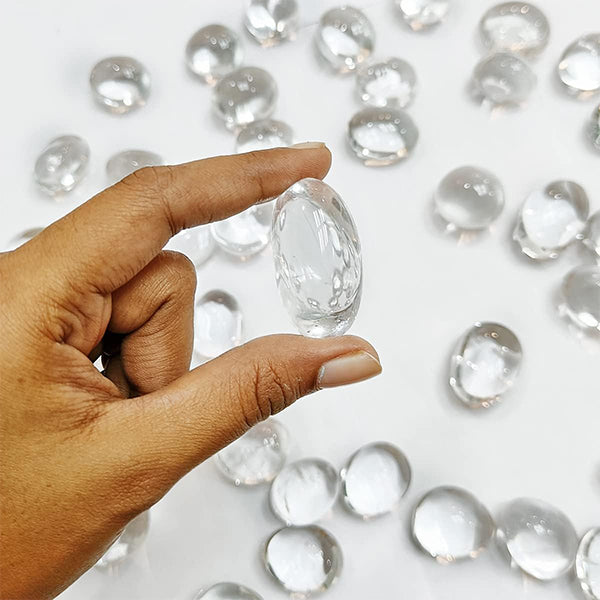 VASTU VARDAN CRYSTAL CLEAR QUARTZ TUMBLE 100 GRAM