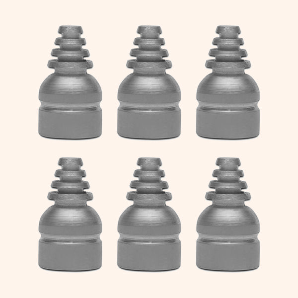 ALIMINIUM CONE STUD 15 MM SET 6