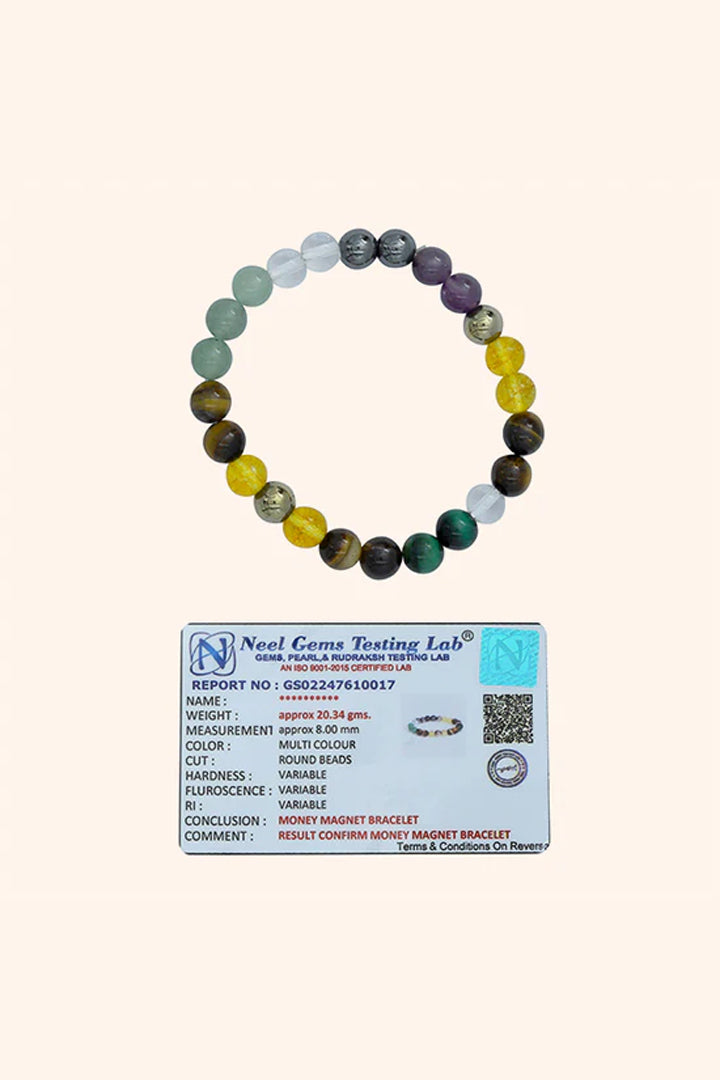 MONEY MAGNET BRACELET -  Wealth Attraction & Prosperity Energy