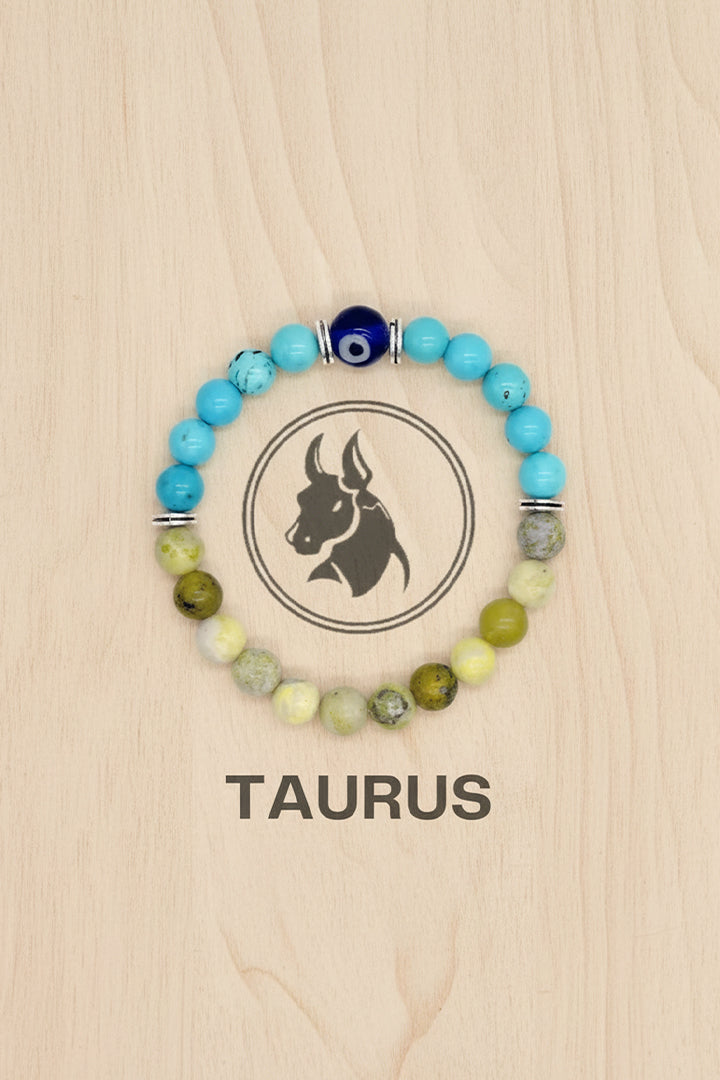 TAURUS (वृषभ) RASHI BRACELET -Prosperity Protection & Emotional Balance