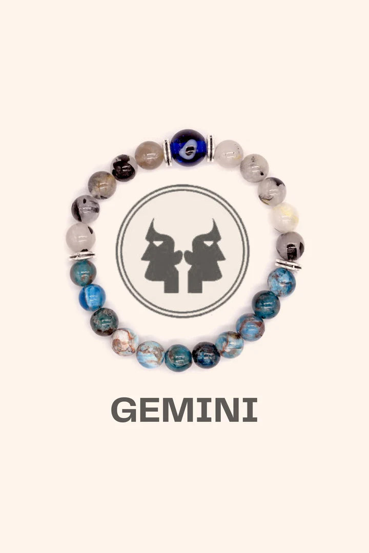 GEMINI (मिथुन) RASHI BRACELET - Clarity, Balance & Communication