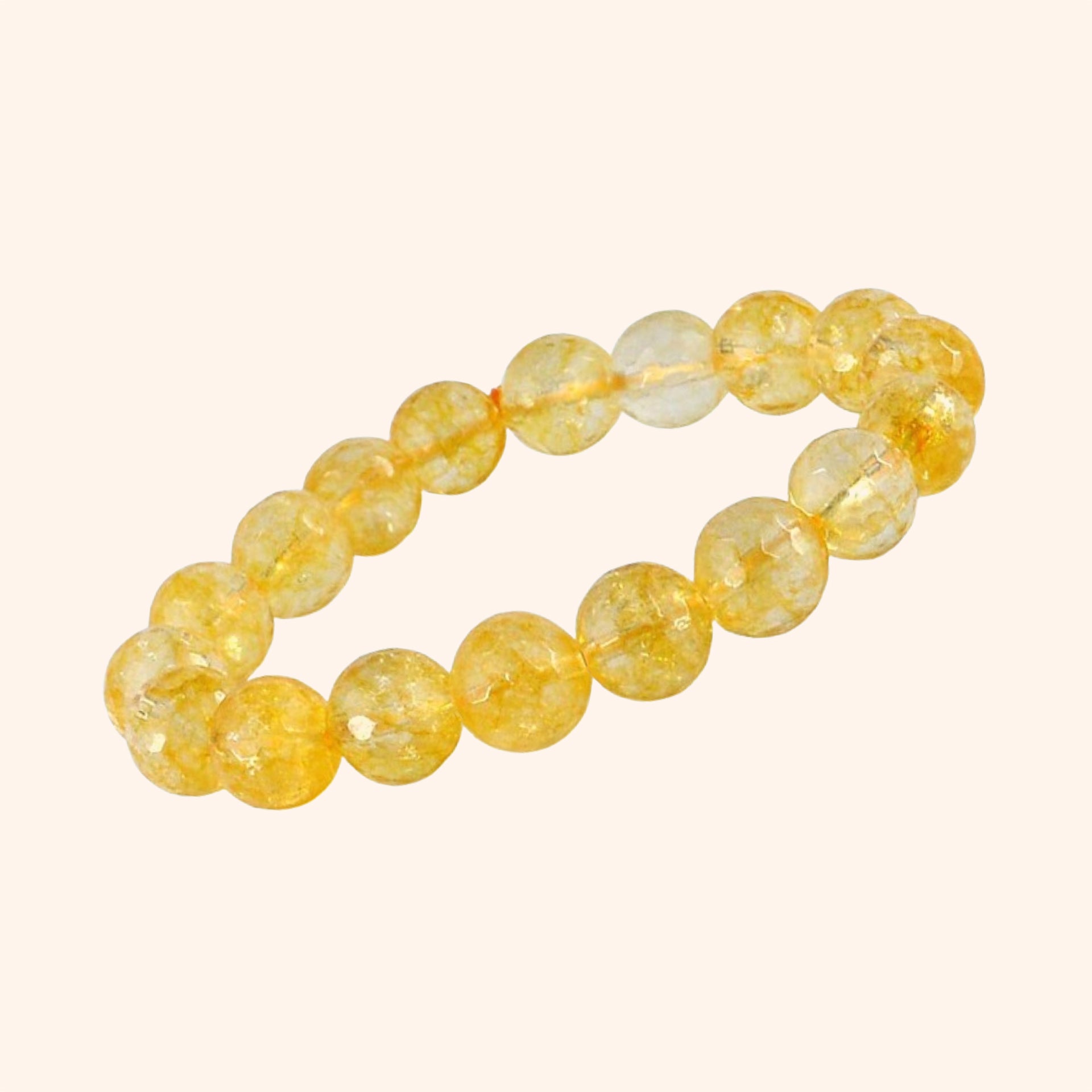 VASTU VARDAN CITRINE 10 MM BRACELET