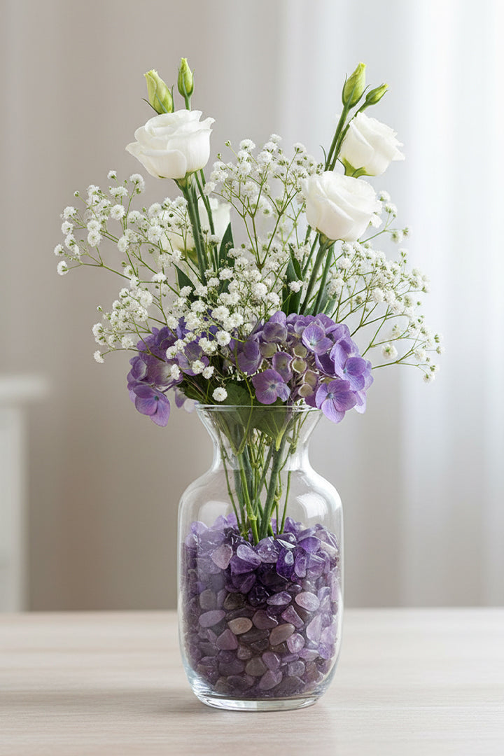 AMETHYST CRYSTAL CHIPS - Calmness, Healing & Positive Energy