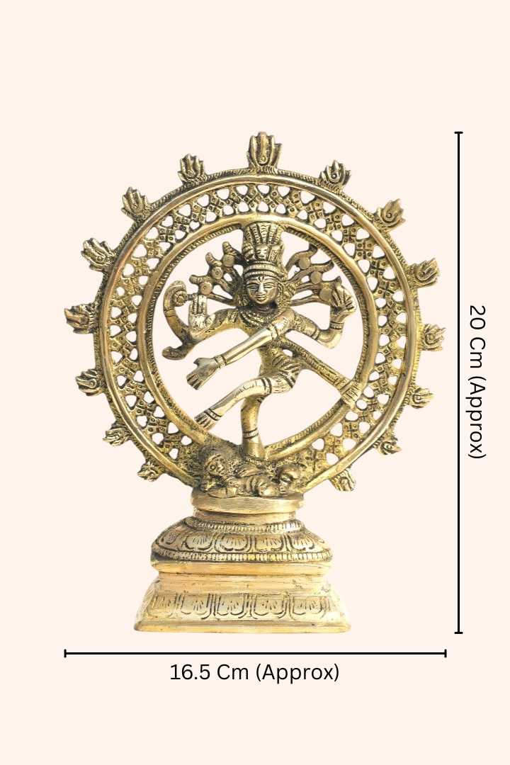 VASTU VARDAN BRASS NATRAJ JI