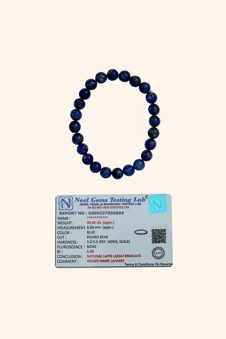 VASTU VARDAN LAPIS LAZULI BRACELET