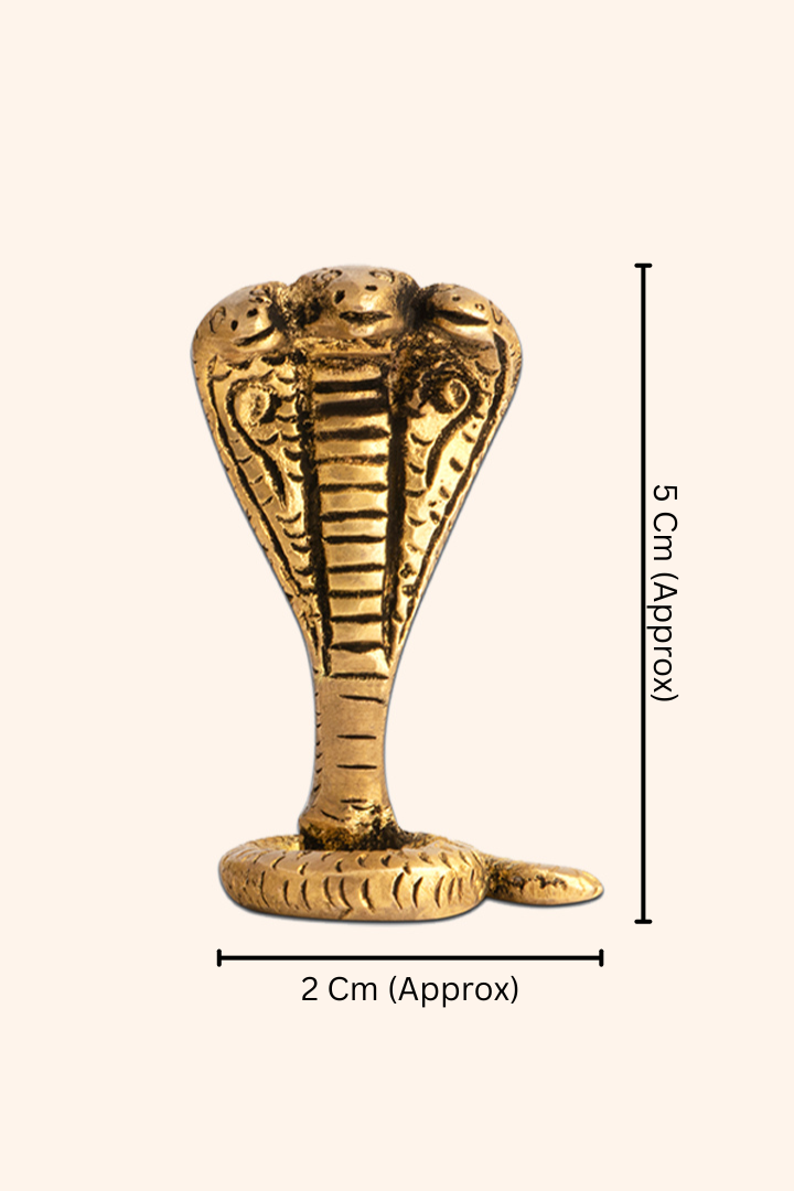 VASTU VARDAN BRASS SNAKE PACK OF 3