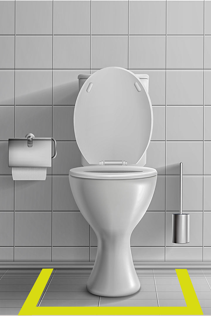 YELLOW VASTU CORRECTION TAPE | 1 INCH | LENGTH- 16 METER APPROX | TOILET VASTU REMEDY | PACK OF 1