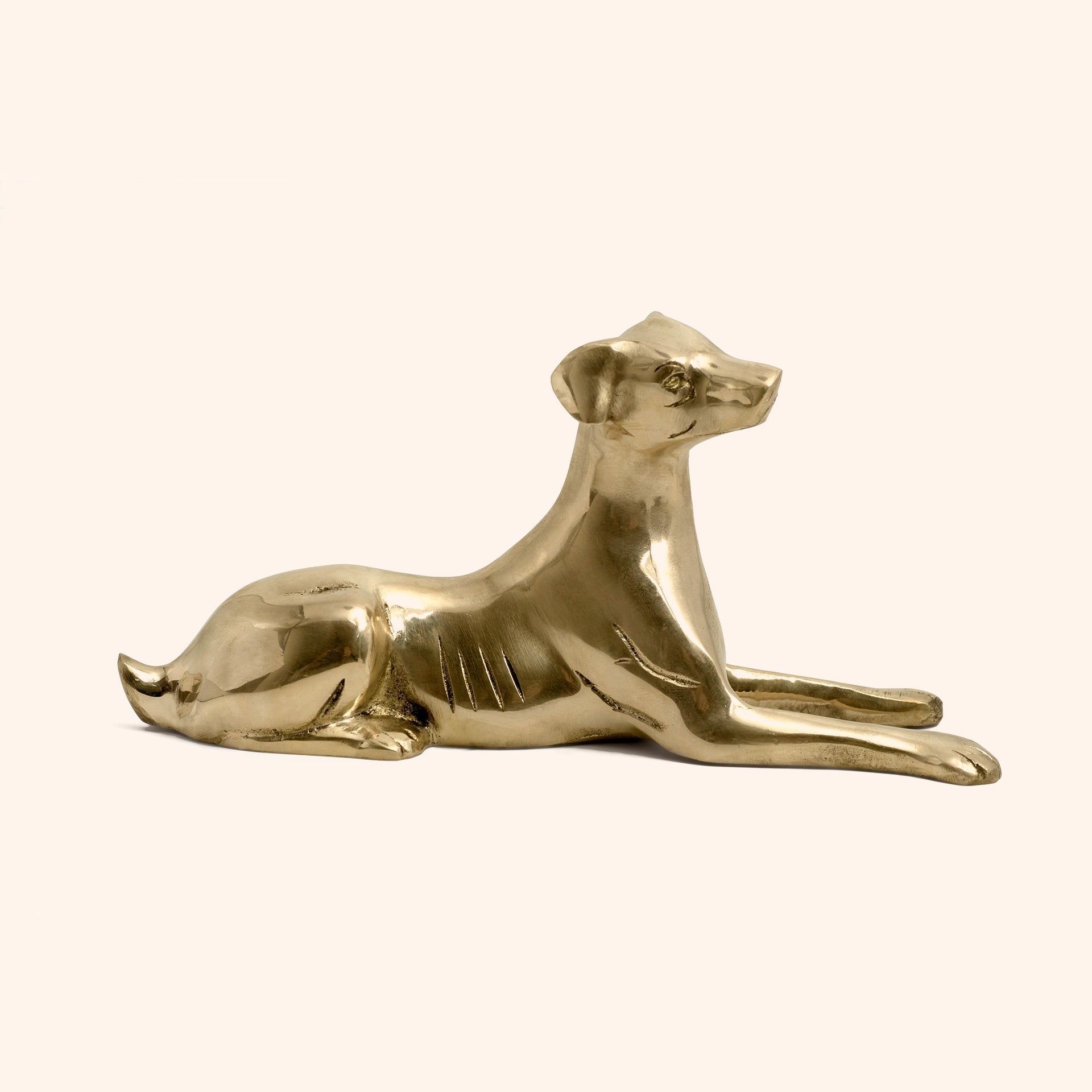 VASTU VARDAN BRASS DOG  STATUE