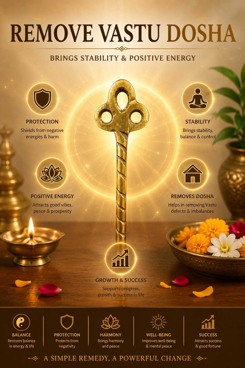 BRASS PASSA VARUNA DIGPAL SHASTRA STATUE