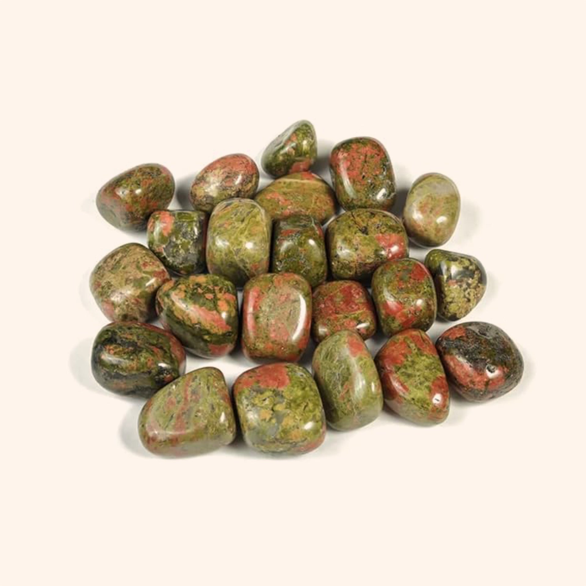 VASTU VARDAN CRYSTAL UNAKITE TUMBLE 100 GRAM