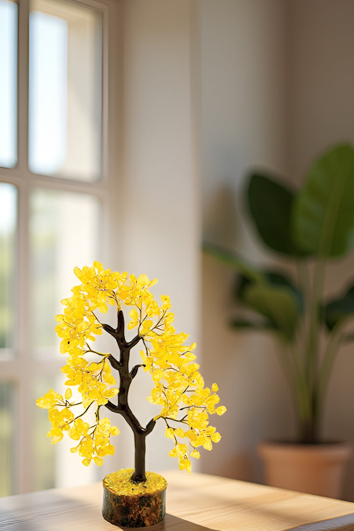CITRINE TREE 100 BEADS - Manifestation, Prosperity & Energy Amplifier