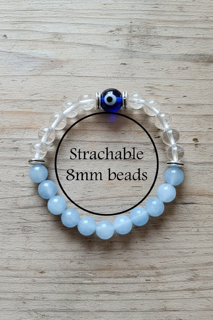 AQUARIUS (कुम्भ) RASHI BRACELET -  Intelligence, Innovation & Balance