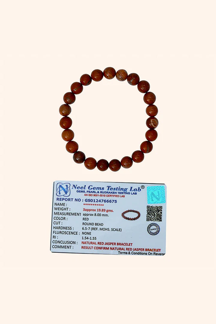 RED JASPER BRACELET - Daily wear and spiritual use