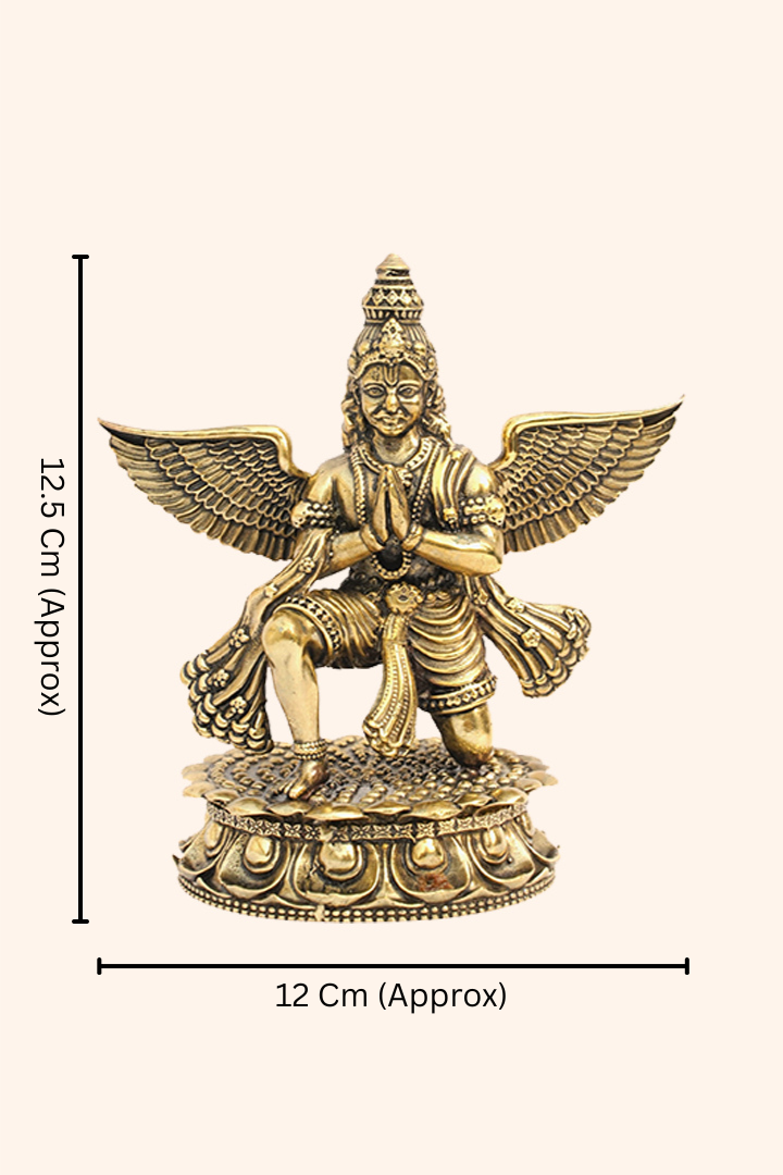 GARUD DEV PREMIUM BRASS STATUE