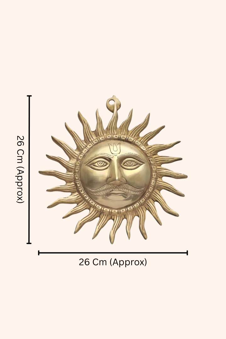 VASTU VARDAN BRASS BIG SUN 02
