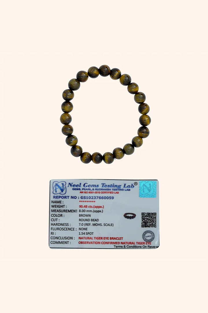 TIGER EYE BRACELET - Confidence & Success