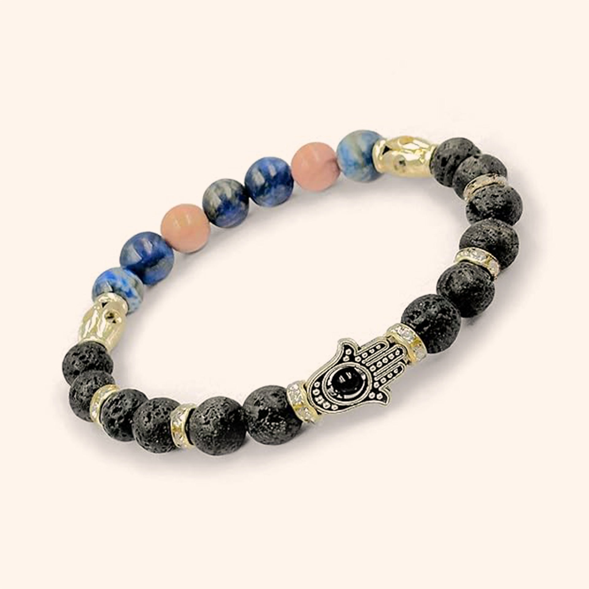 VASTU VARDAN THYROID WITH LAVA COMBINATION BRACELET