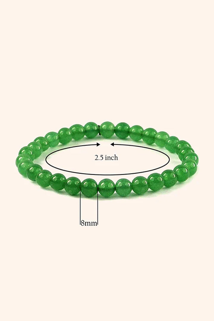 GREEN JADE BRACELET - Prosperity, Harmony & Protection
