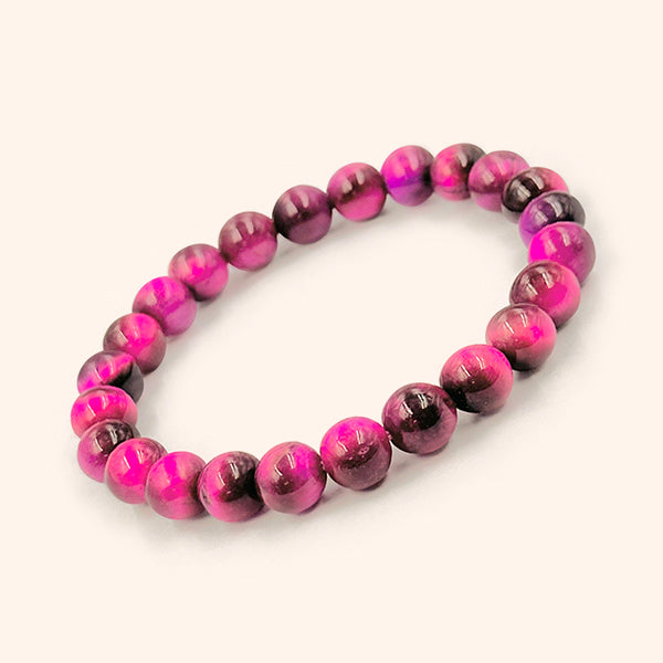 VASTU VARDAN PINK TIGER EYE BRACELET