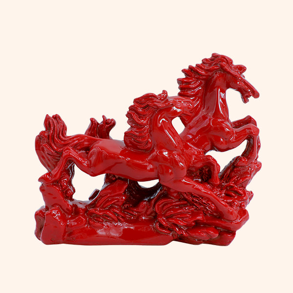VASTU VARDAN TWO RED HORSE