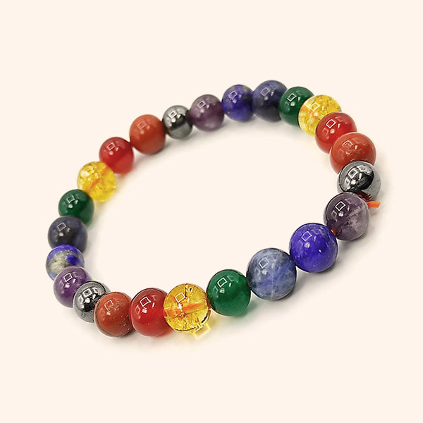 VASTU VARDAN SEVEN CHAKRA SINGLE BRACELET