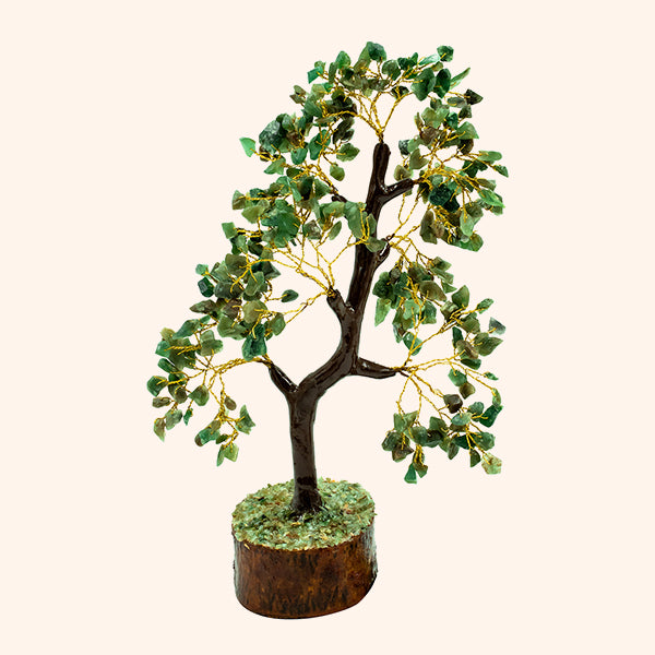 VASTU VARDAN GREEN AVENTURINE TREE 300 BEADS || LUCK-ATTRACTING CRYSTAL TREE FOR PROSPERITY, GROWTH, AND EMOTIONAL HEALING || SPIRITUAL DECOR FOR HOME |