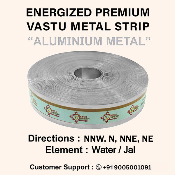 VASTU VARDAN 100 FEET ALUMINIUM STRIP 0.75 INCH
