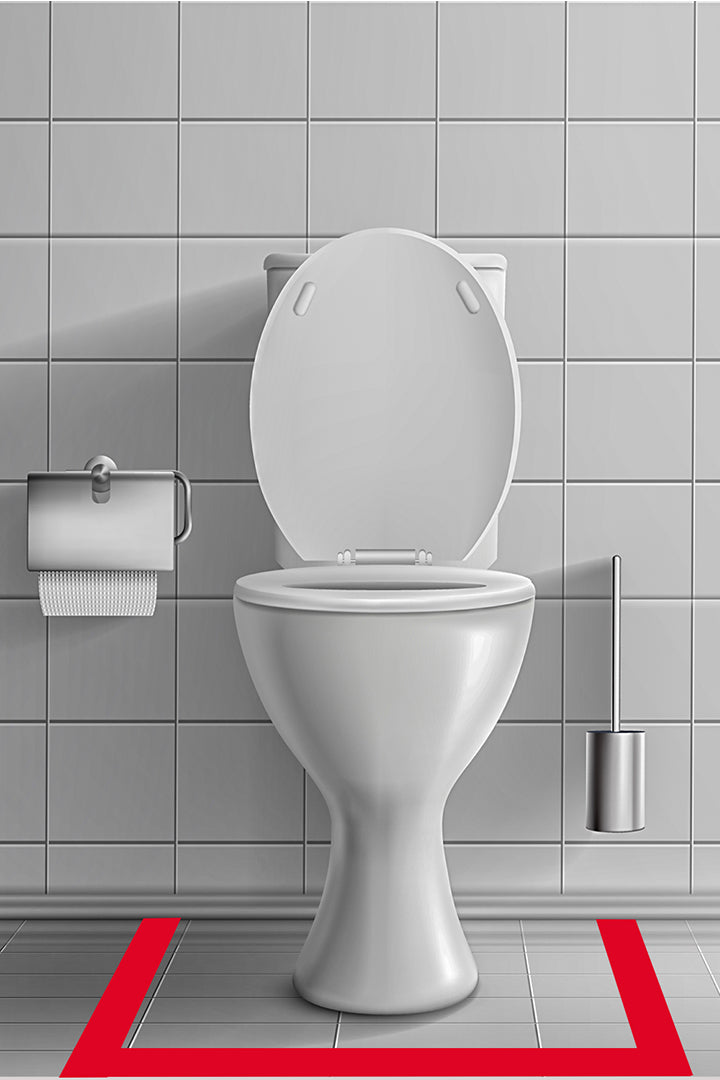 RED VASTU CORRECTION TAPE | 1 INCH | LENGTH- 16 METER APPROX | TOILET VASTU REMEDY | PACK OF 1